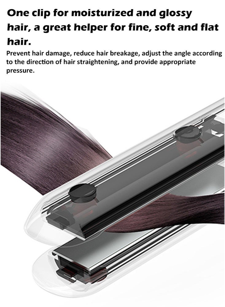 Bolivia's Hair Straightener and Curler 2 in 1 Ceramic Flat Iron - 4 Heat Settings and Heats Up to 230°C with a Heat-Resistant Silicone Pad and Gloves - Image 3